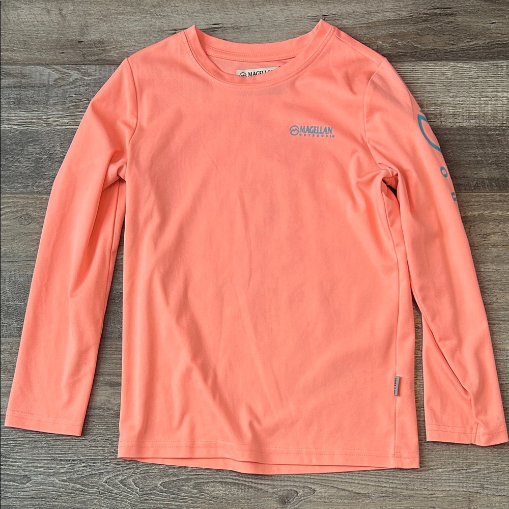 Magellan Outdoors Kids Coral Long Sleeve Tee